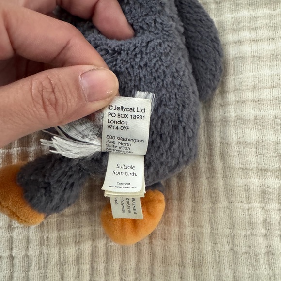 Jellycat Bashful Penguin Small 8" Retired Plush Stuffed Animal - Picture 6 of 7